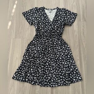 Lark + Grey floral dress petite xlarge